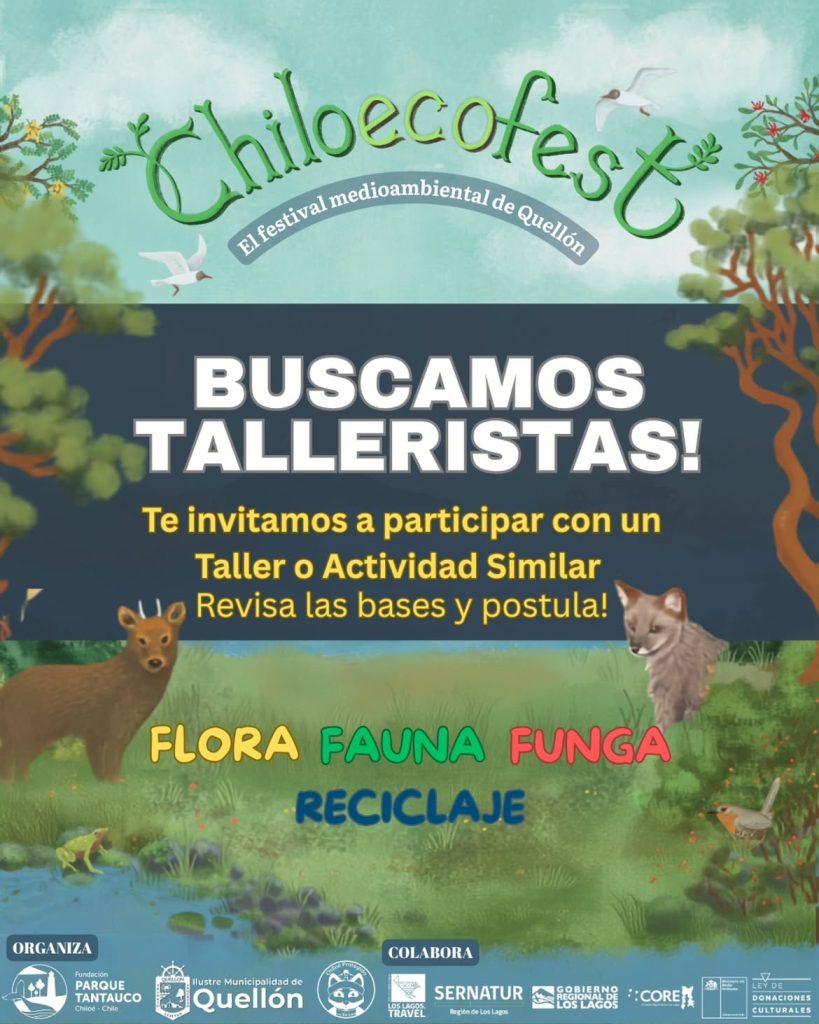 Convocatoria a Talleristas CEF 2026 – ChiloécoFest