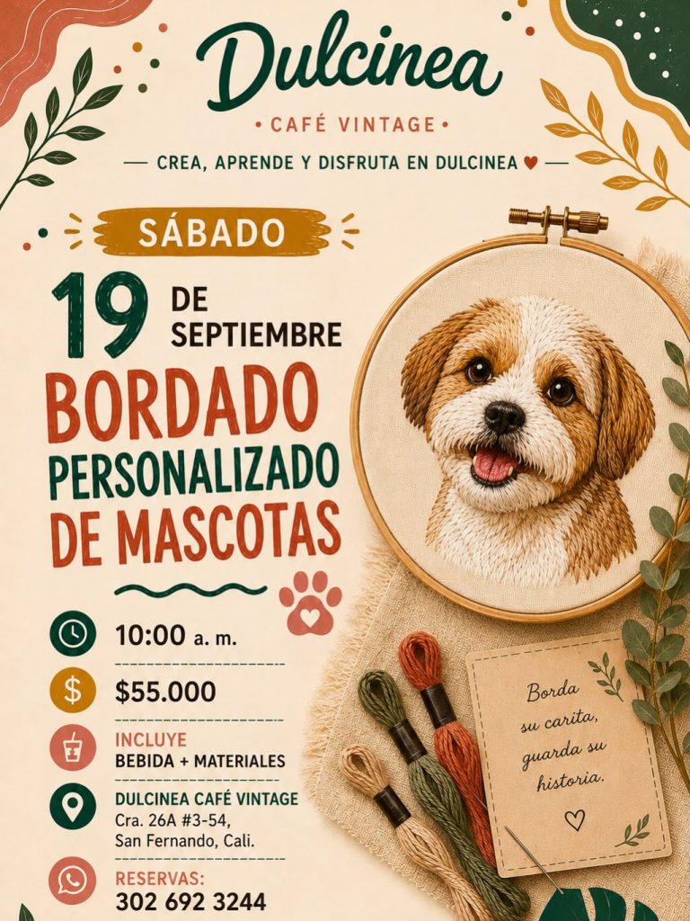 Bordado personalizado mascotas