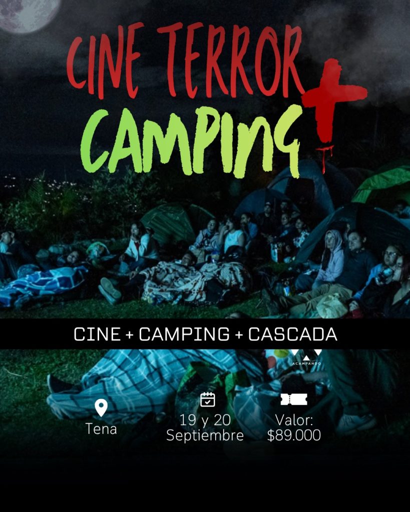 Cine terror + camping