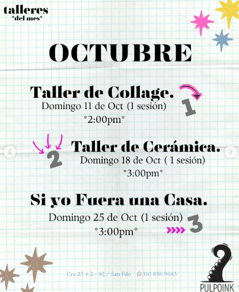 Domingos Felices en Pulpoink Casataller