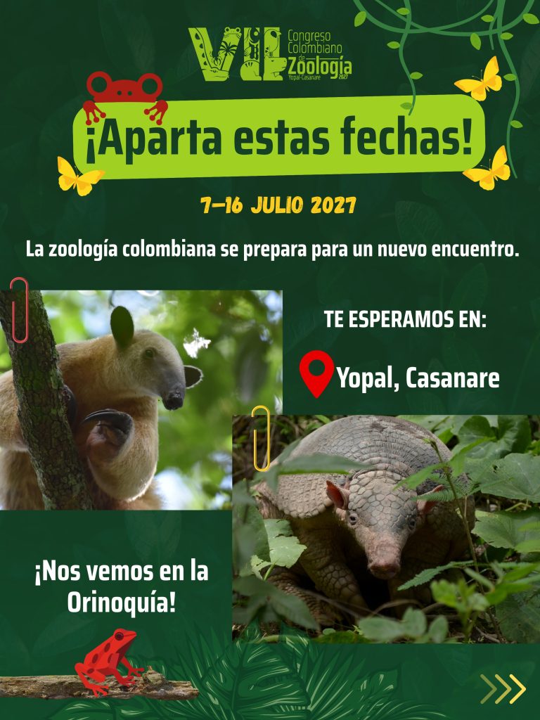 VII Congreso Colombiano de Zoología en Yopal, Casanare
